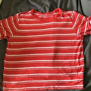 Red and white stripped shirt from American Eagle